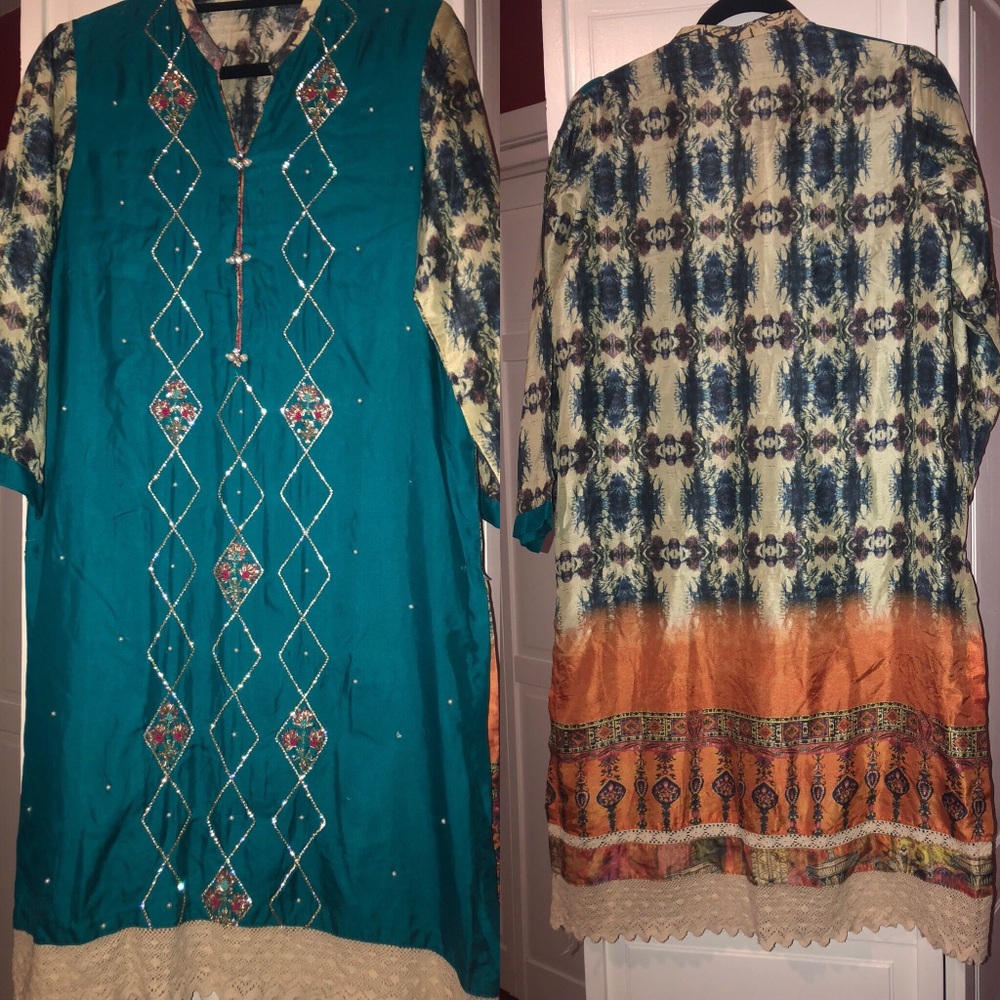 Pakistani/Indian Embroidery Kurti